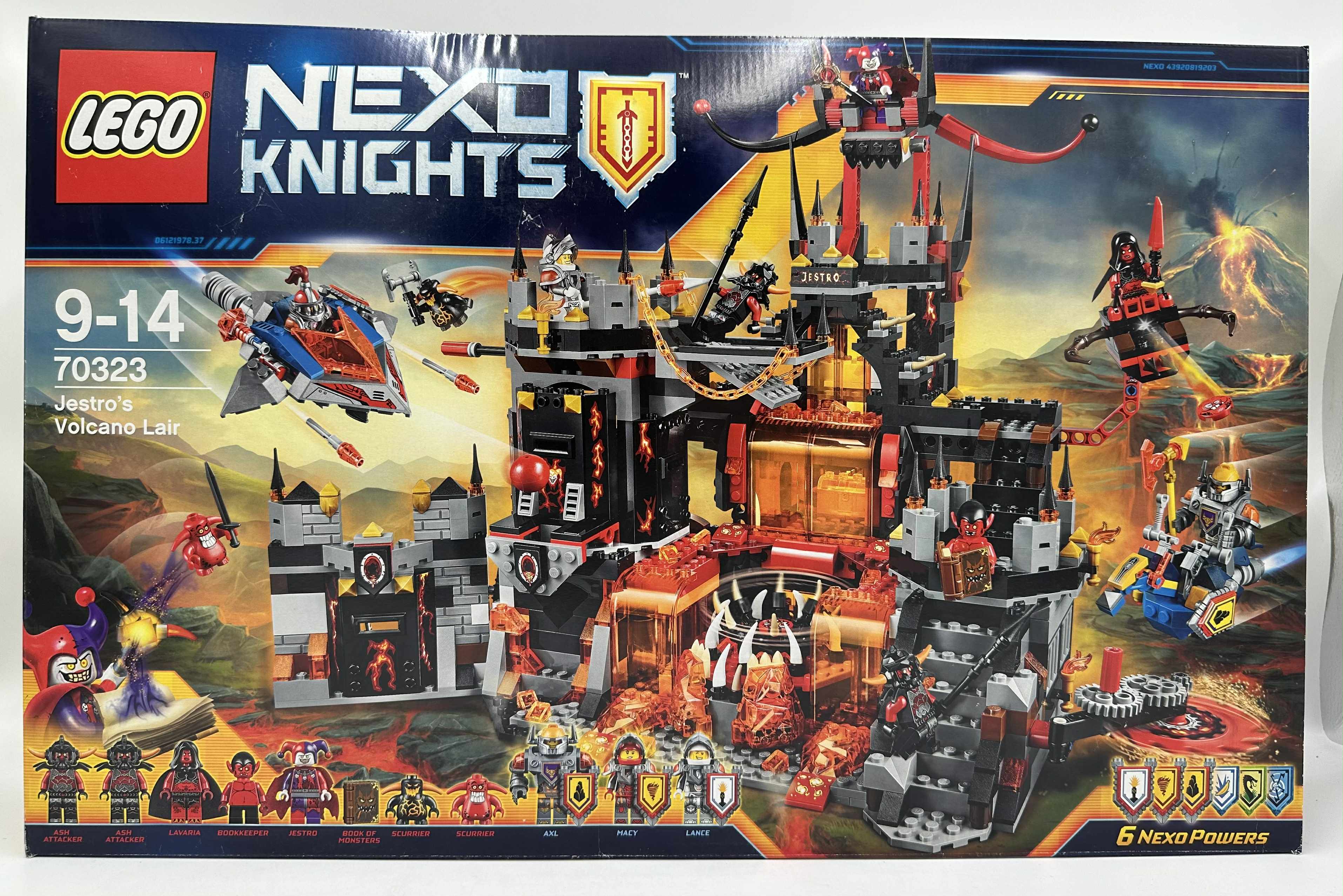 Nexo Knights - Jestro vulkáni búvóhelye