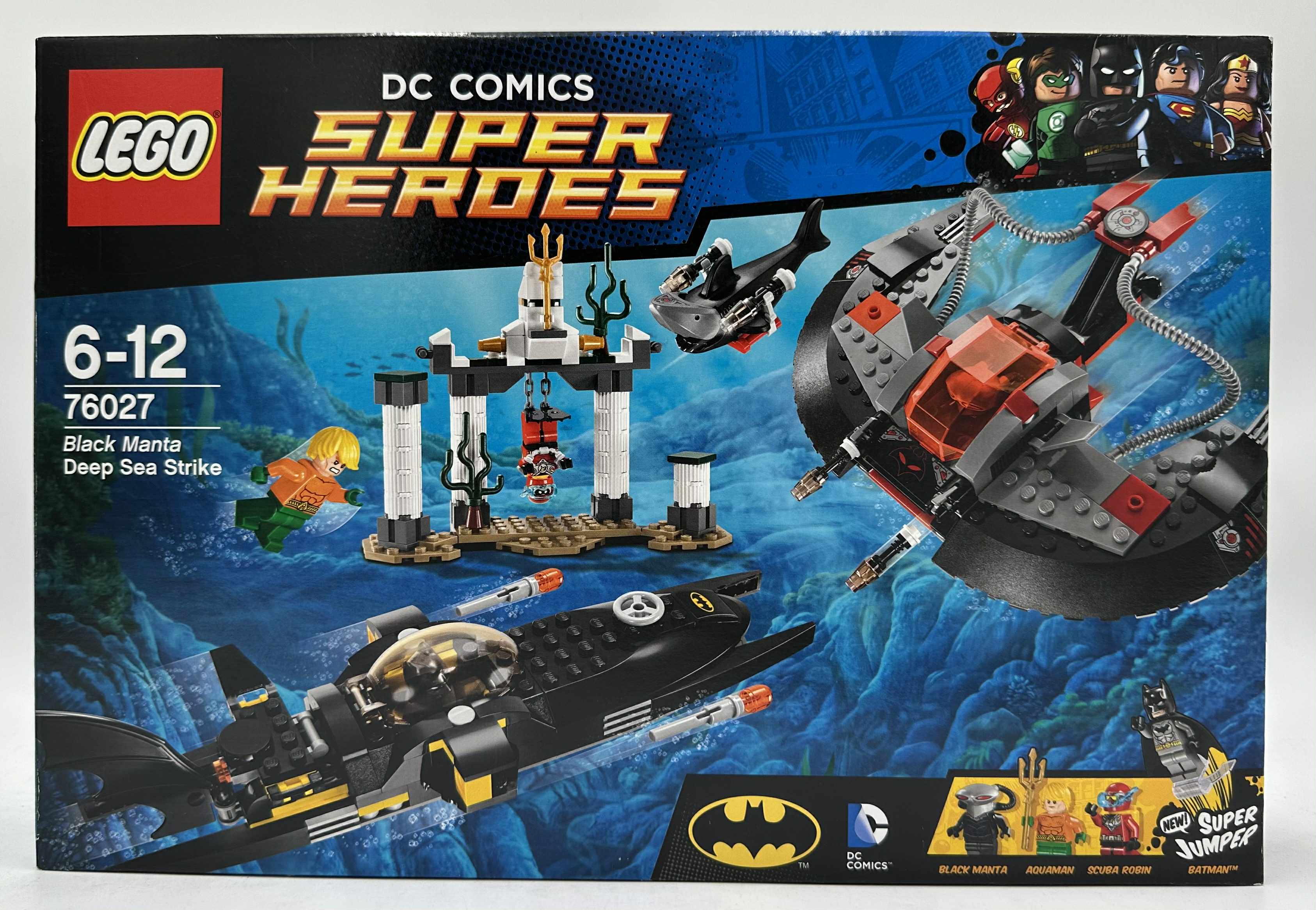 DC Comics Super Heroes - Fekete Manta mélytengeri támadása