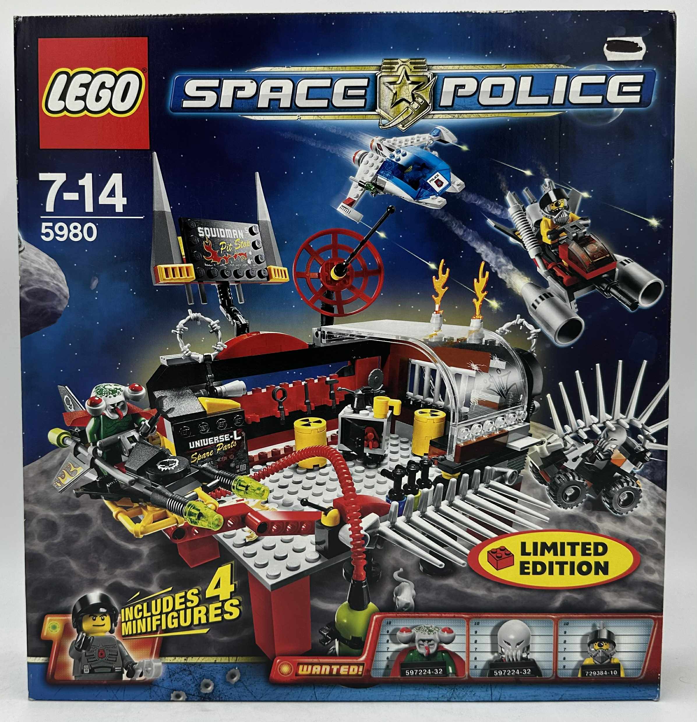 Space Police - Squidman műhelye limitált kiadás