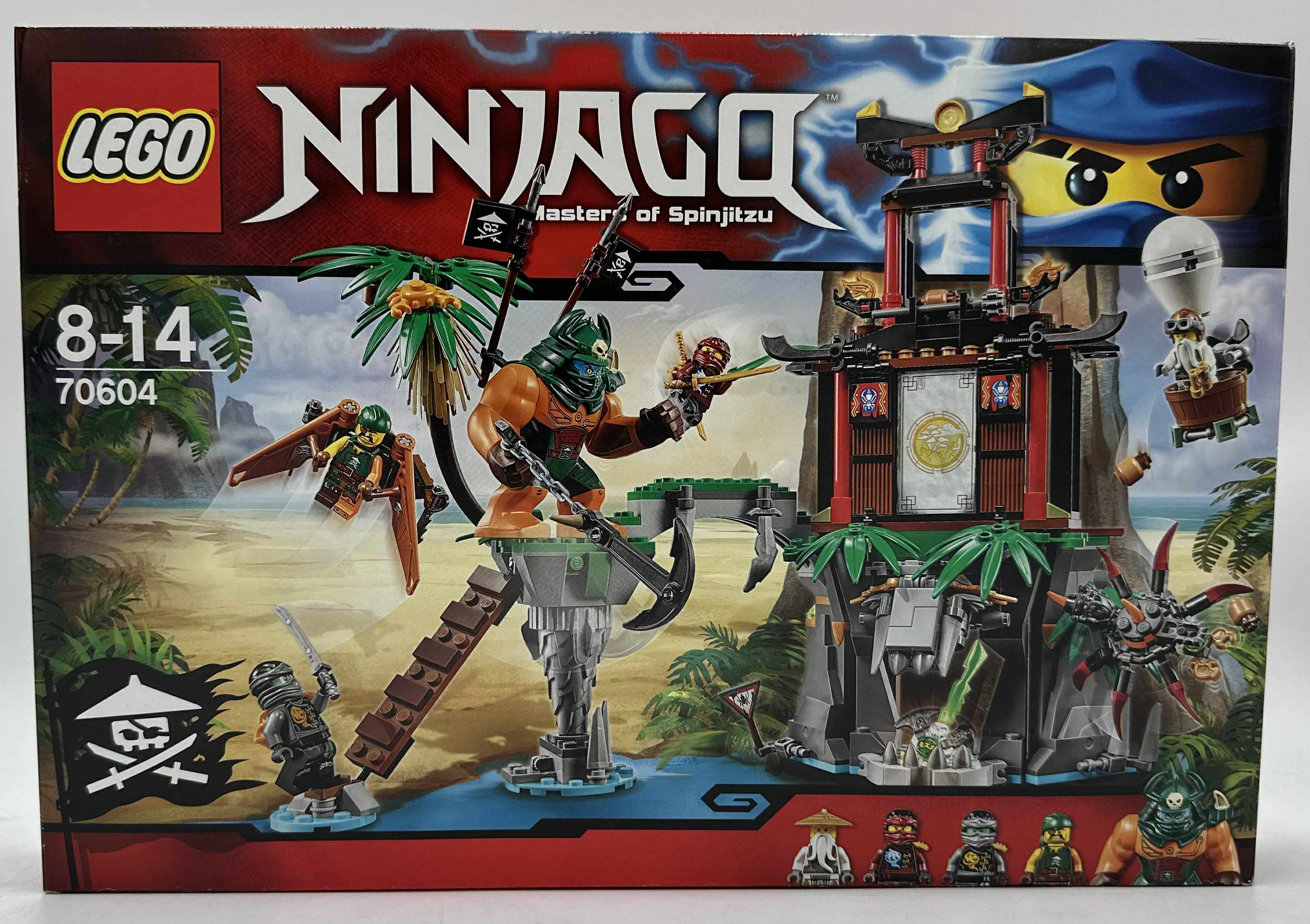Ninjago - Az özvegy tigris szigete