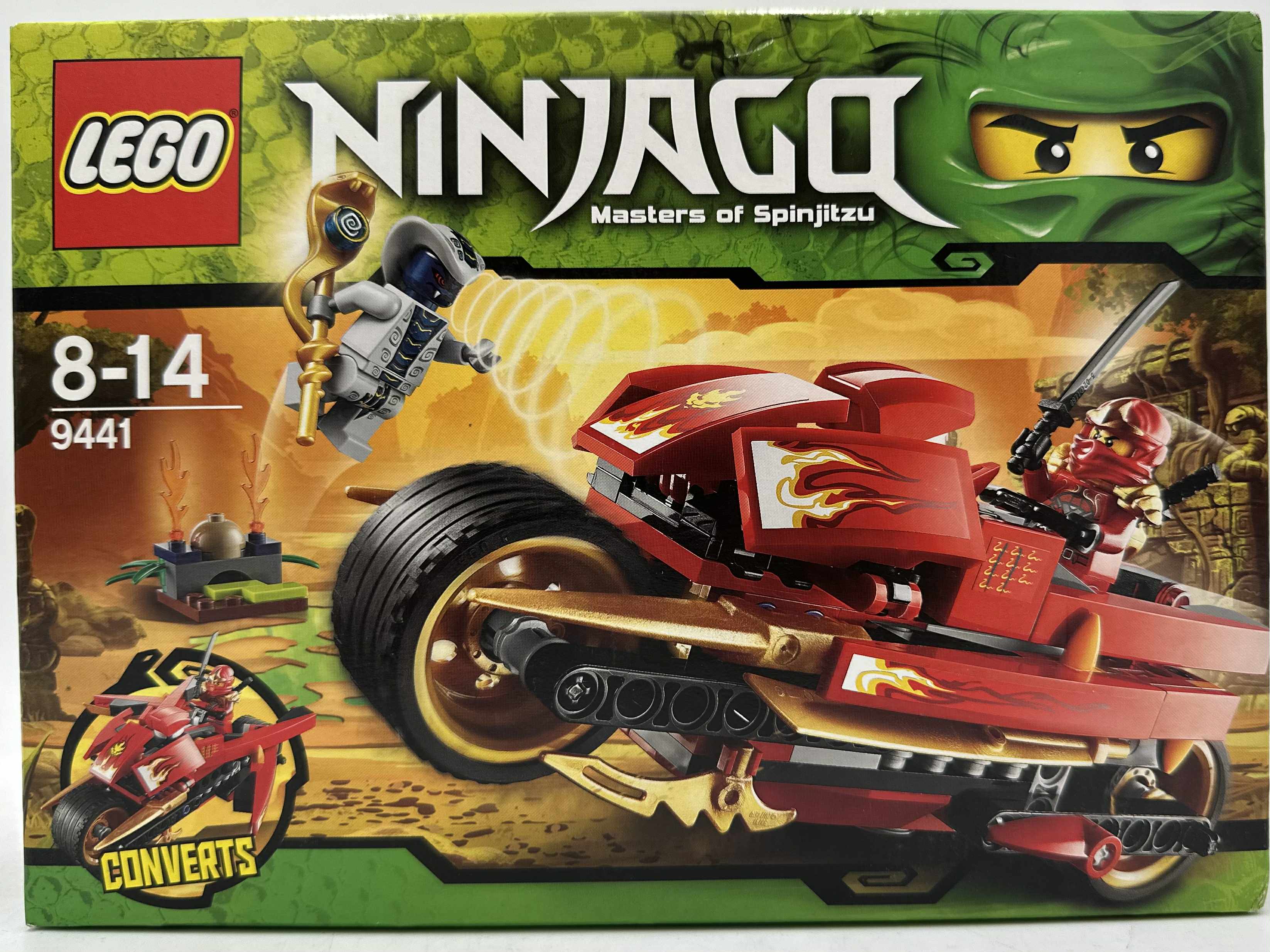 Ninjago - Kai pengés motorja