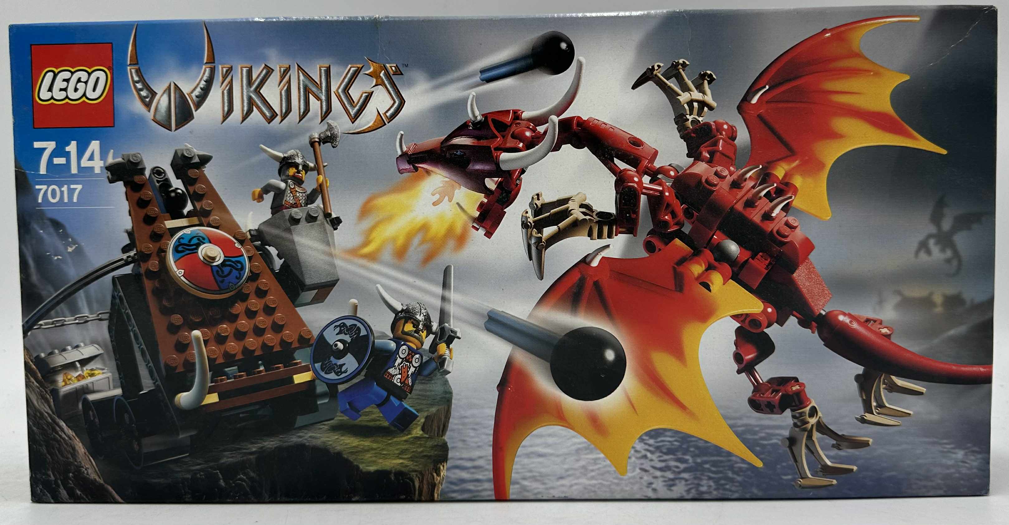 Vikings - A viking katapult a Nidhogg sárkány ellen