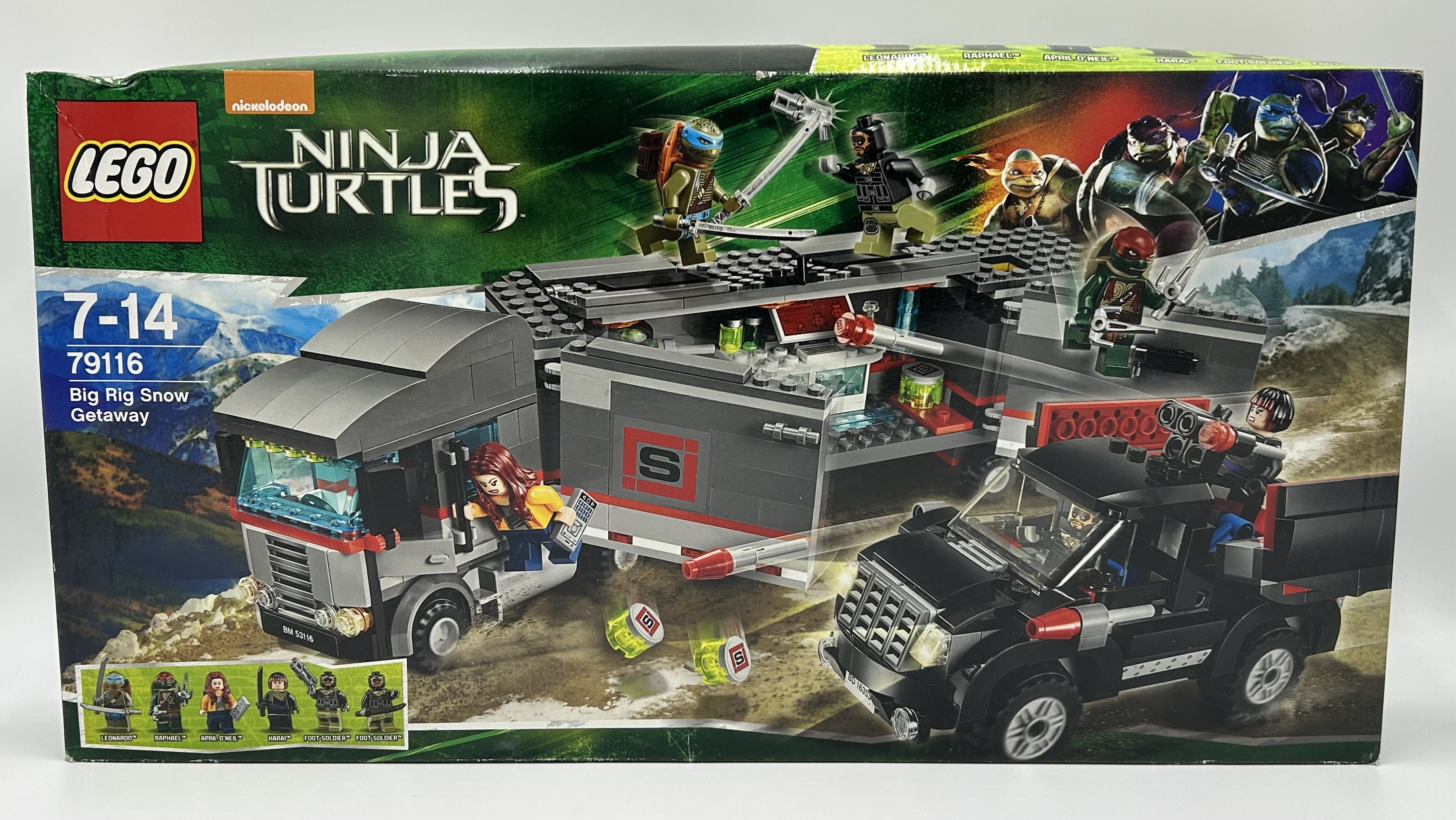 Ninja Turtles - Menekülés óriás kamionnal