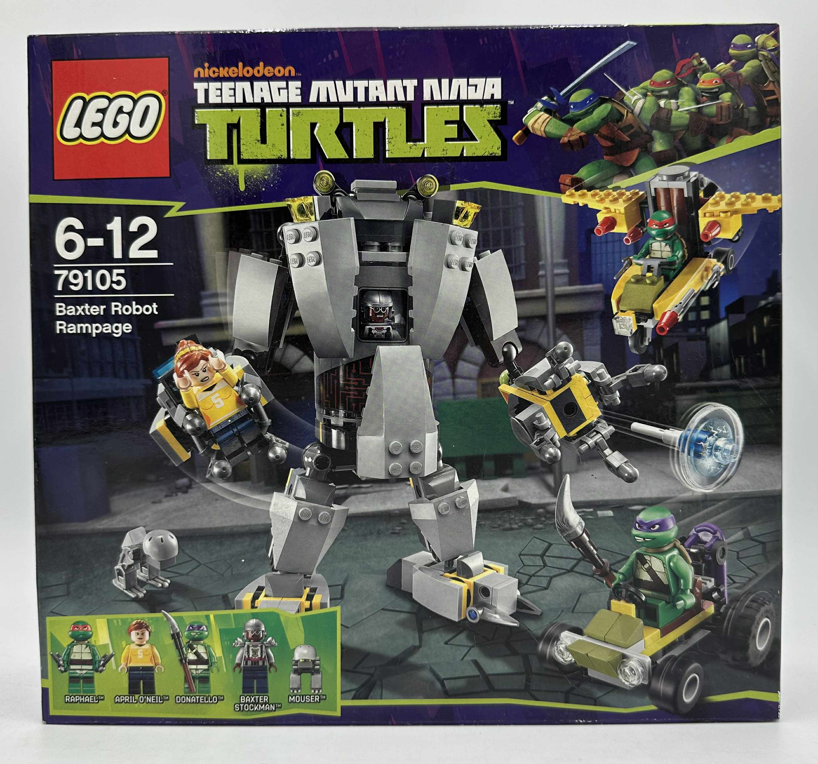 Teenage Mutant Ninja Turtles - Baxter robot tombolása